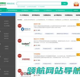 网校排名